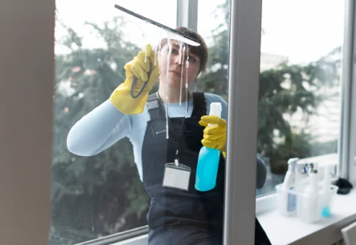 Nettoyage de vitres intérieures et extérieures à Lambesc